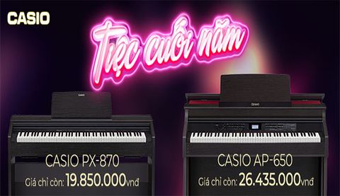 Đại tiệc Casio – Giảm đến 15%
