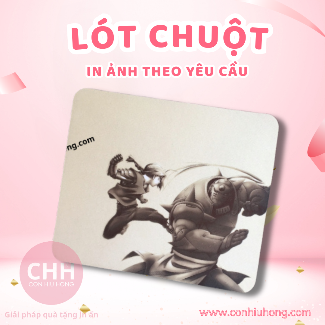 Lót chuột in logo tại Con Hiu Hồng Gift: Quà tặng doanh nghiệp ý nghĩa