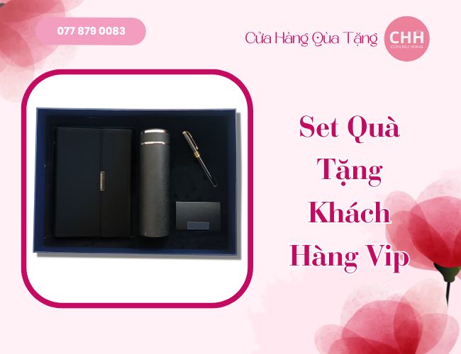 Khám Phá Set Quà Tặng Khách Hàng Vip In Logo Tại Con Hiu Hồng