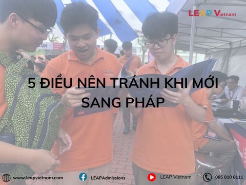 5 Điều Nên Tránh Khi Mới Sang Pháp