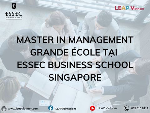 Chương Trình Master in Management Grande École tại ESSEC Business School Singapore