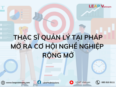 Thạc sĩ Quản lý tại Pháp: Mở ra cơ hội nghề nghiệp rộng mở