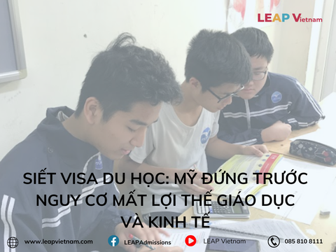 Siết Visa Du Học: Mỹ Đứng Trước Nguy Cơ Mất Lợi Thế Giáo Dục và Kinh Tế