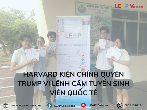 Harvard kiện chính quyền Trump vì lệnh cấm tuyển sinh viên quốc tế: Du học Mỹ chịu ảnh hưởng thế nào?