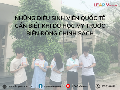 Những Điều Sinh Viên Quốc Tế Cần Biết Khi Du Học Mỹ Trước Biến Động Chính Sách