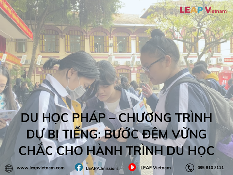 Du học Pháp – Chương trình dự bị tiếng: bước đệm vững chắc cho hành trình du học