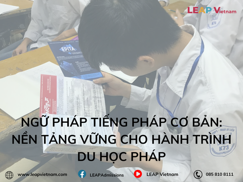 Ngữ pháp tiếng Pháp cơ bản: Nền tảng vững cho hành trình du học Pháp