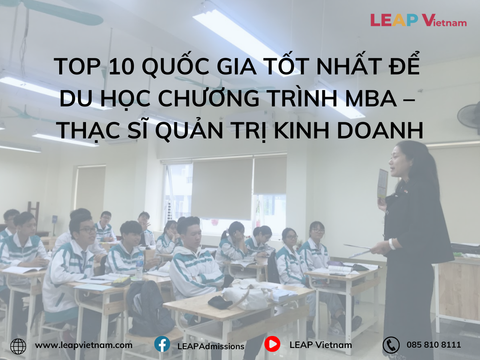 Du học Pháp ngành Quản trị Kinh doanh (MBA): Cơ hội và Lộ trình cho sinh viên Việt Nam