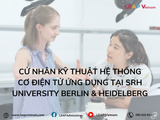 CỬ NHÂN KỸ THUẬT HỆ THỐNG CƠ ĐIỆN TỬ ỨNG DỤNG TẠI SRH UNIVERSITY BERLIN & HEIDELBERG