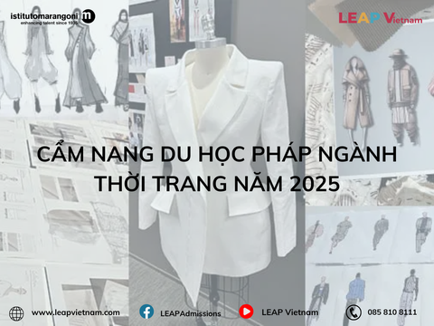 Cẩm nang du học Pháp ngành thời trang năm 2025