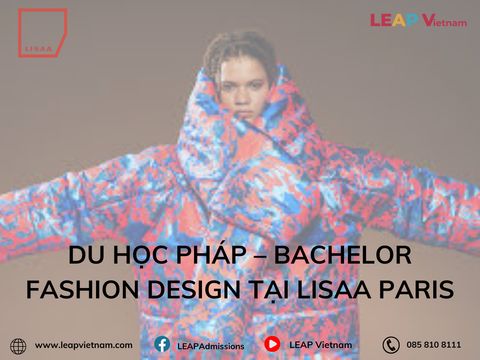 Du học Pháp – Bachelor Fashion Design tại LISAA Paris