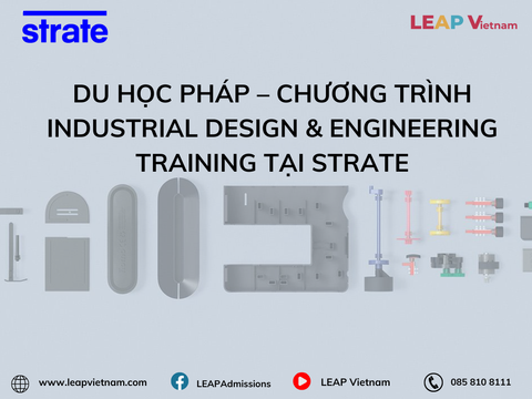 Du học Pháp – Chương trình Industrial Design & Engineering Training tại Strate