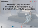 Khóa Học Thạc Sĩ Thiết Kế Nội Thất & Thiết Kế Không Gian Thương Mại tại Istituto Marangoni