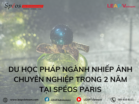 Du học Pháp ngành Nhiếp ảnh chuyên nghiệp trong 2 năm tại Spéos Paris