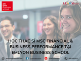 Học thạc sĩ MSc Financial & Business Performance tại emlyon