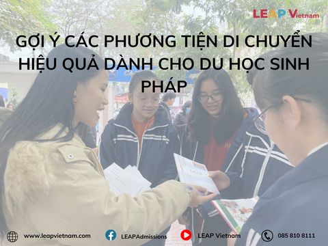 Gợi ý các phương tiện di chuyển hiệu quả dành cho du học sinh Pháp