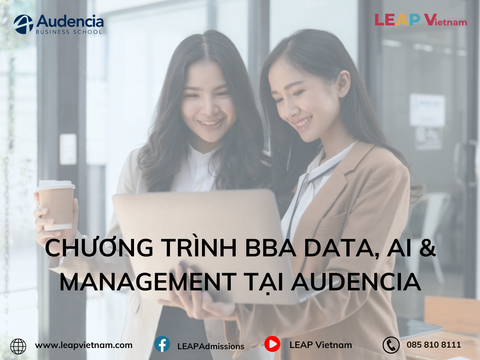 Du học Pháp ngành Data & AI kết hợp Quản trị – Chương trình BBA Data, AI & Management tại Audencia