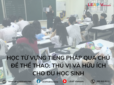 Học từ vựng tiếng Pháp qua chủ đề thể thao: Thú vị và hữu ích cho du học sinh