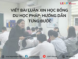 Viết bài luận xin học bổng du học Pháp: Hướng dẫn từng bước