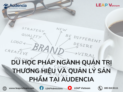 Du học Pháp ngành Quản trị Thương hiệu và Quản lý Sản phẩm tại Audencia (MSc Brand Strategy & Product Management – up to 2 năm)