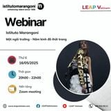 WEBINAR: Istituto Marangoni – 1 Ngôi Trường, 5 Kinh Đô Thời Trang