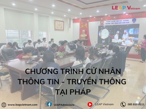 CHƯƠNG TRÌNH CỬ NHÂN THÔNG TIN - TRUYỀN THÔNG TẠI PHÁP