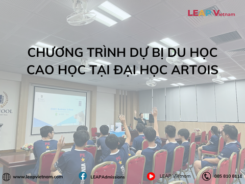 Chương Trình Dự Bị Du Học Cao Học Tại Đại Học Artois
