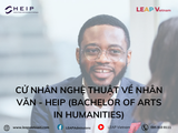 Cử nhân Nghệ thuật về Nhân văn - HEIP (Bachelor of Arts in Humanities)
