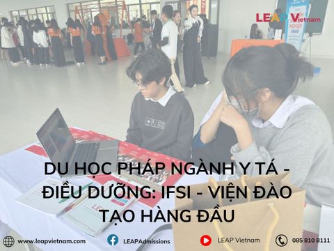 DU HỌC PHÁP NGÀNH Y TÁ - ĐIỀU DƯỠNG: IFSI - VIỆN ĐÀO TẠO HÀNG ĐẦU