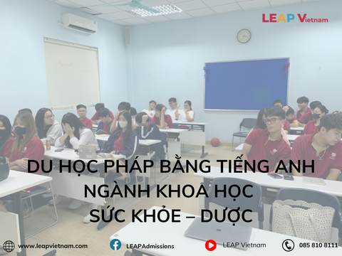 Du học Pháp bằng ngành Khoa học Sức khỏe – Dược