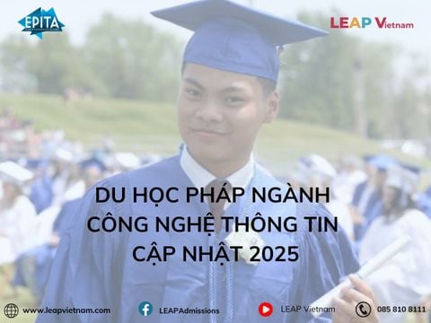 Du học Pháp ngành Công nghệ thông tin - Cập nhật 2025