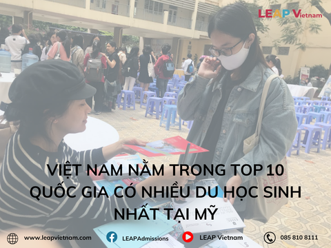 Việt Nam Nằm Trong Top 10 Quốc Gia Có Nhiều Du Học Sinh Nhất Tại Mỹ