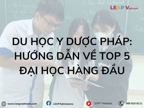 Du Học Y Dược Pháp: Hướng Dẫn Chi Tiết Về Top 5 Trường Đại Học Hàng Đầu