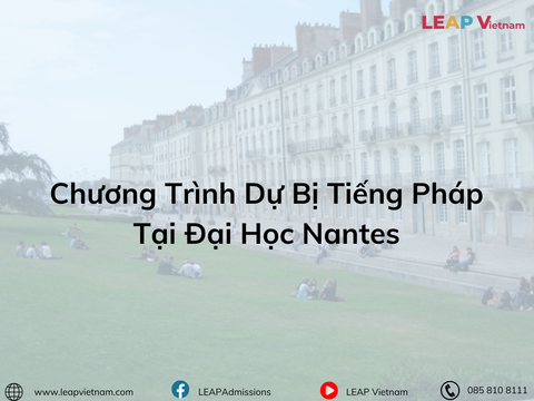 Chương Trình Dự Bị Tiếng Pháp Tại Đại Học Nantes