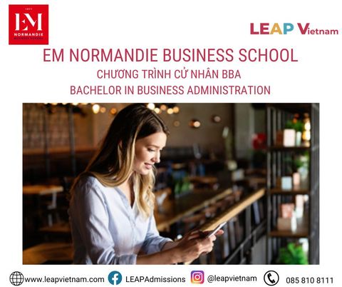 EM Normandie Business School - Old School Young Mind - Chương trình BBA - Bachelor in Business Administration
