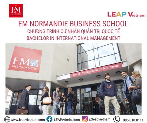 EM Normandie Business School - Old School Young Mind - Chương trình cử nhân Quản trị Quốc tế - Bachelor in International Management