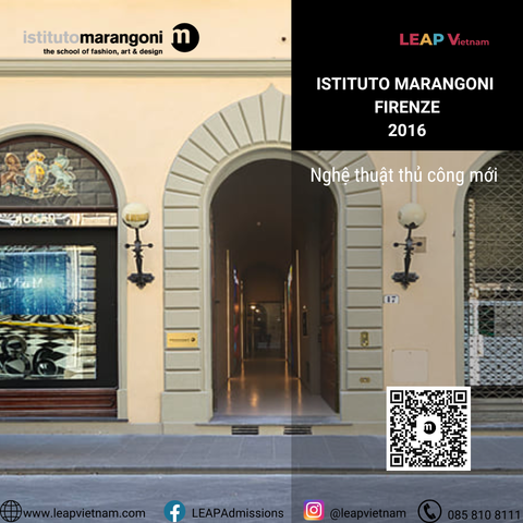 Istituto Marangoni Firenze The School of Fashion & Art - Các chương trình Thạc sĩ