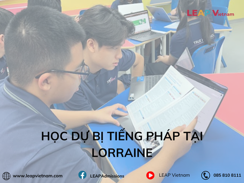 HỌC DỰ BỊ TIẾNG PHÁP TẠI LORRAINE