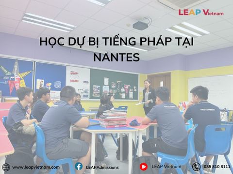 HỌC DỰ BỊ TIẾNG PHÁP TẠI NANTES