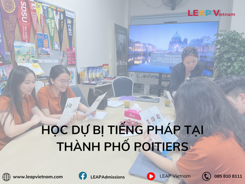 Học Dự Bị Tiếng Pháp Tại Thành Phố Poitiers