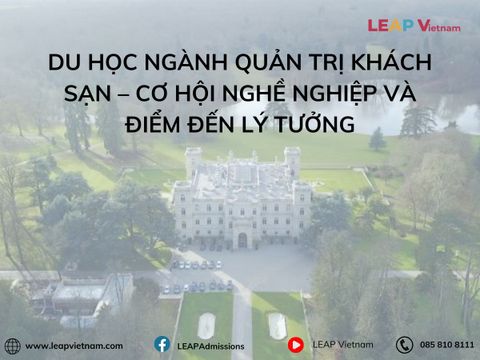 Du Học Ngành Quản Trị Khách Sạn – Cơ Hội Nghề Nghiệp và Điểm Đến Lý Tưởng