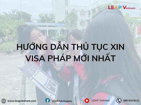 Hướng Dẫn Thủ Tục Xin Visa Pháp Mới Nhất