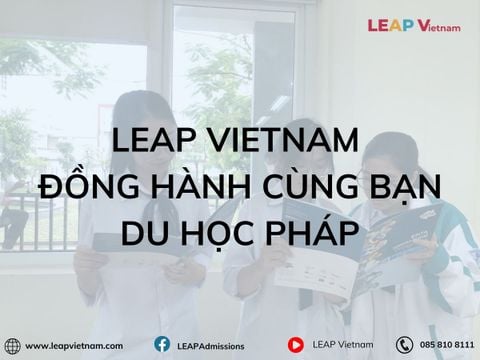 LEAP Vietnam - Đồng hành cùng bạn du học Pháp