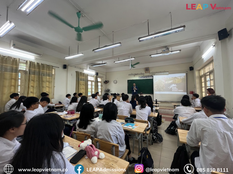 Du học Pháp bằng tiếng Anh – Việt Đức x LEAP Vietnam: Từ trường chuyên đến giảng đường quốc tế