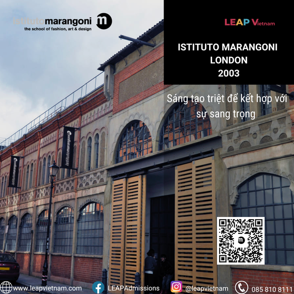 Istituto Marangoni London The School of Fashion & Design - Các chương trình Thạc sĩ