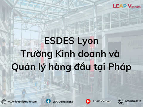 Du học Pháp: Khám phá ESDES Lyon - Trường Kinh doanh danh tiếng