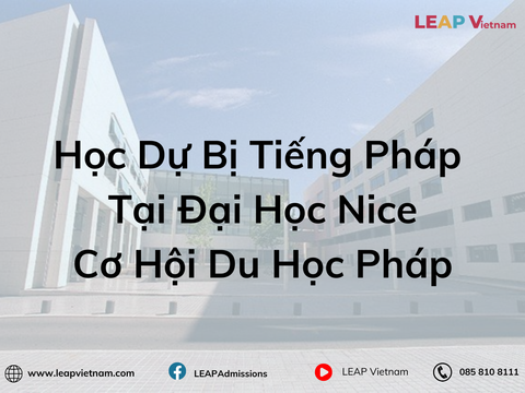 Học Dự Bị Tiếng Pháp Tại Đại Học Nice: Cơ Hội Du Học Pháp