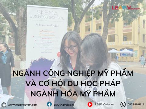 Ngành Công Nghiệp Mỹ Phẩm Và Cơ Hội Du Học Pháp Ngành Hóa Mỹ Phẩm