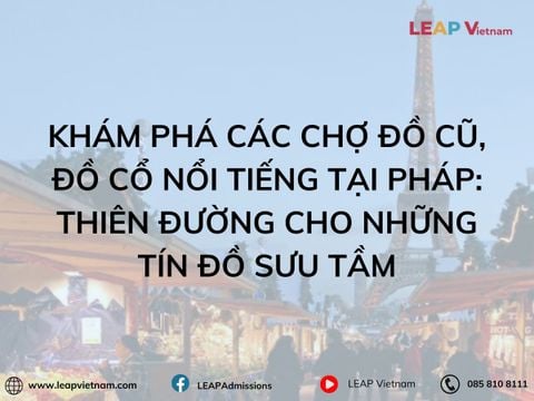 Khám Phá Các Chợ Đồ Cũ, Đồ Cổ Nổi Tiếng Tại Pháp: Thiên Đường Cho Những Tín Đồ Sưu Tầm