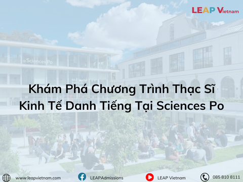 Khám Phá Chương Trình Thạc Sĩ Kinh Tế Danh Tiếng Tại Sciences Po